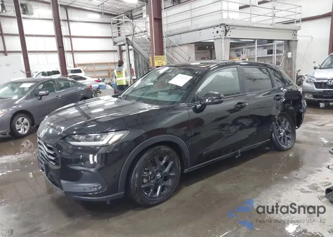 2025 Honda Hr-V Awd Sport from USA, damaged, VIN 3CZRZ2H5XSM701907